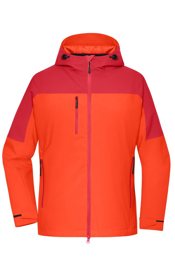 Jakna 3U1 ženska JN1377 spicy-orange/red XS-0