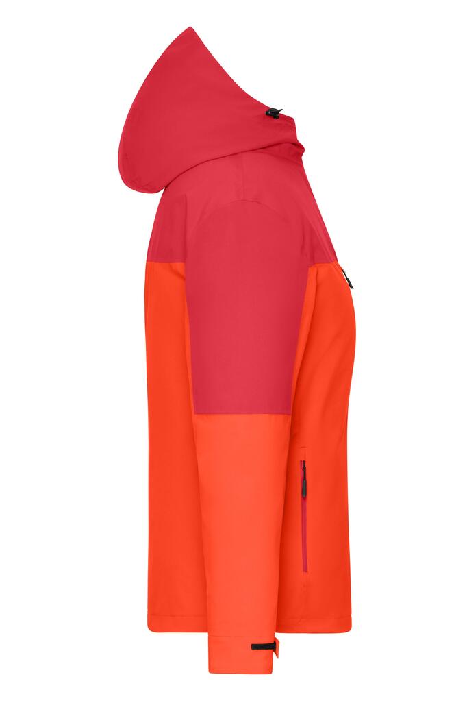 Jakna 3U1 ženska JN1377 spicy-orange/red XS-2