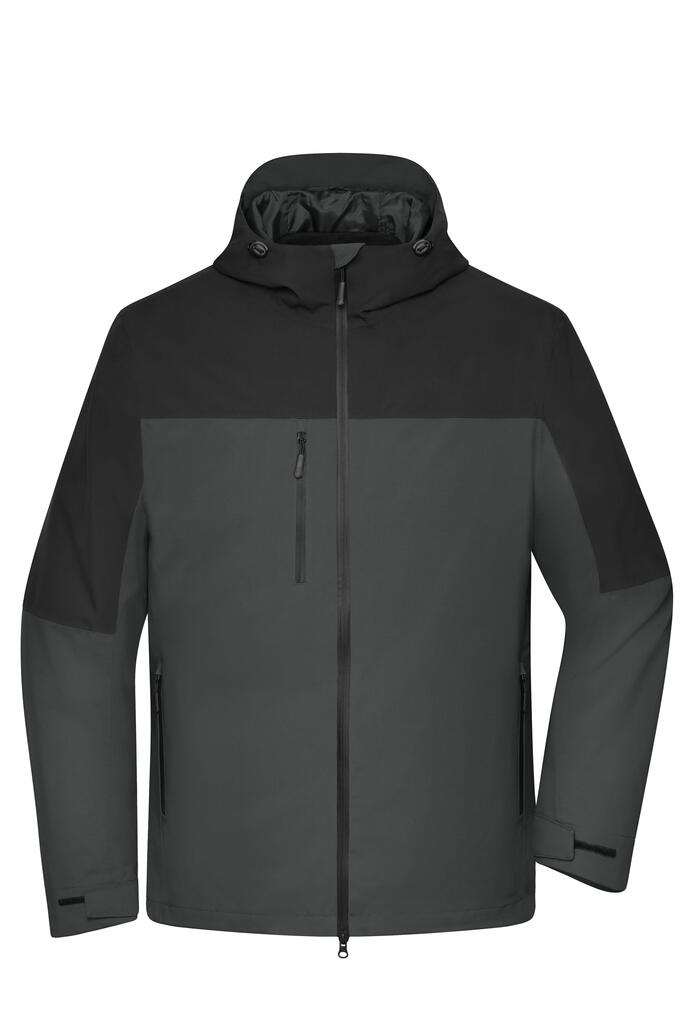 Jakna 3U1 muška JN1378 carbon/black S-0