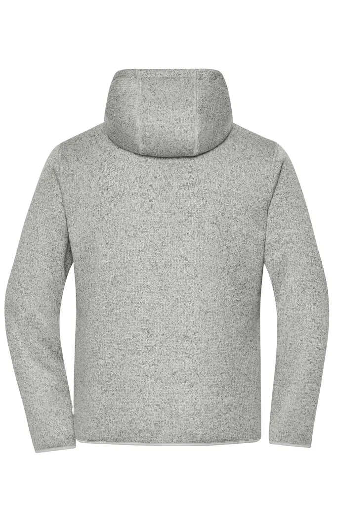 Radna flis jakna JN1874 grey, brown XS-3