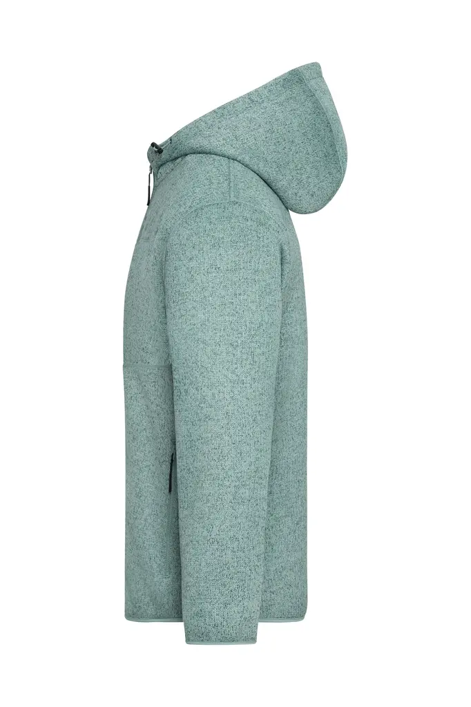 Radna flis jakna JN1874 green, brown XS-1