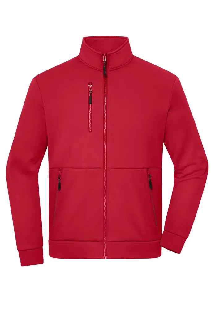 Radna flis jakna JN1876 red XS-0