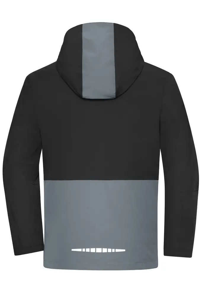 Hardshell radna jakna JN1878 black, grey XS-3