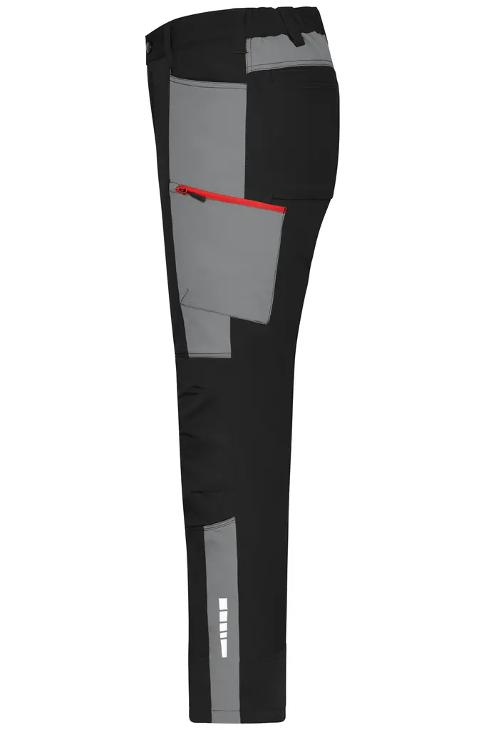 Radne hlače ''4-way stretch'' JN1884 black, grey 42-1