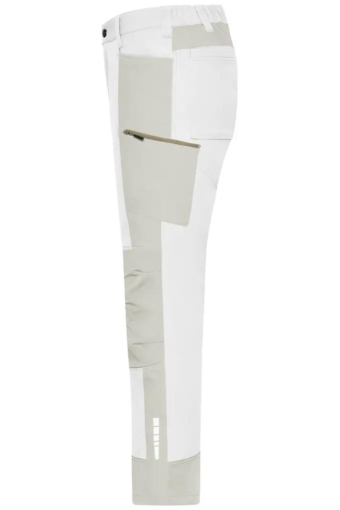 Radne hlače ''4-way stretch'' JN1884 grey, white 42-1