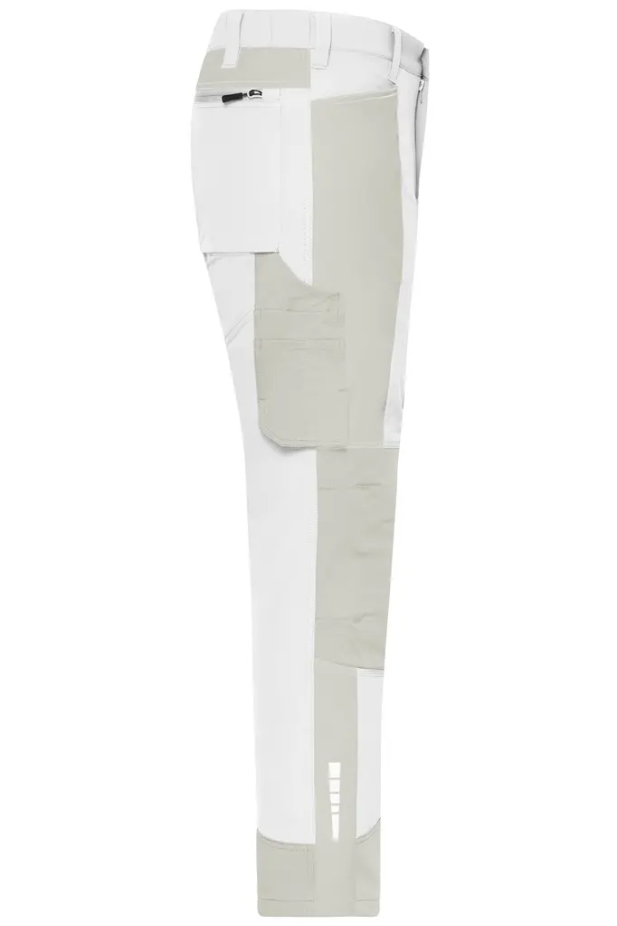 Radne hlače ''4-way stretch'' JN1884 grey, white 42-2