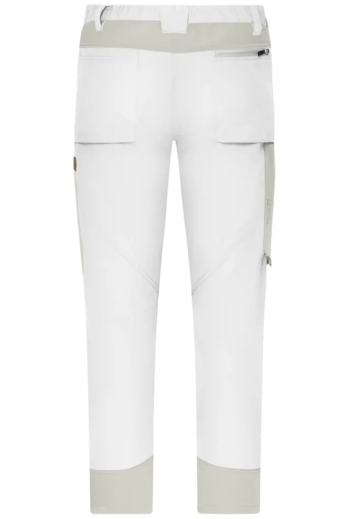 Radne hlače ''4-way stretch'' JN1884 grey, white 42-3