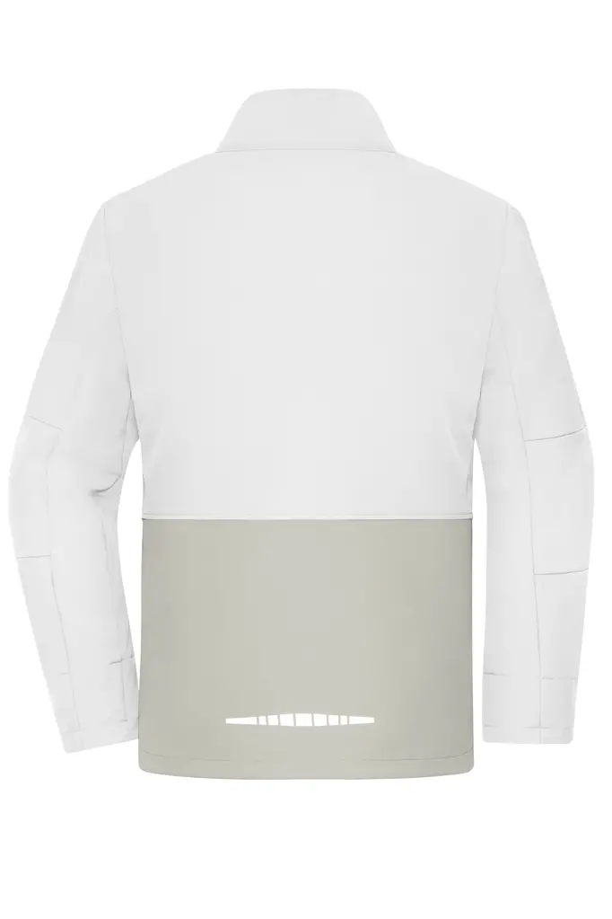 Radna softshell jakna JN1886 grey, white XS-3
