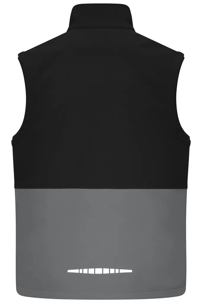 Radni softshell prsluk JN1888 black, grey XS-3
