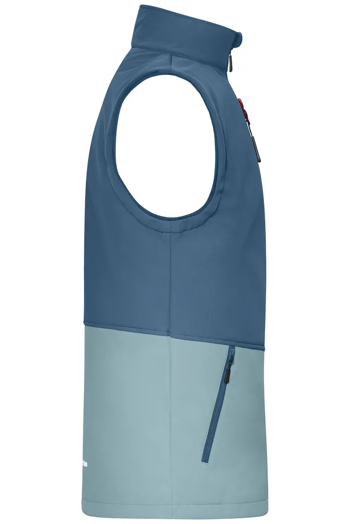 Radni softshell prsluk JN1888 blue XS-2