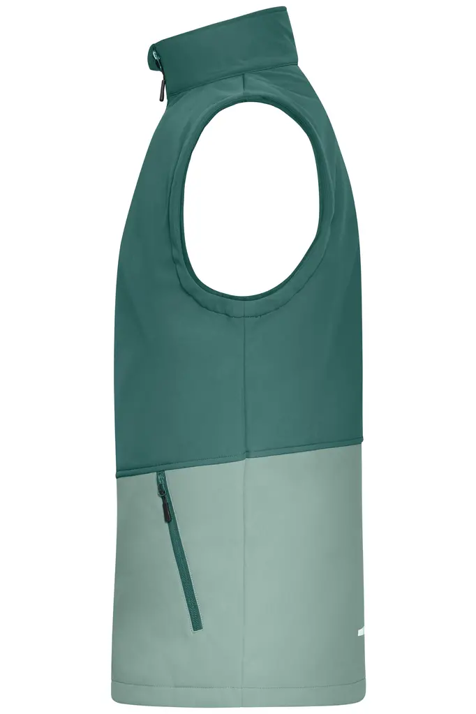 Radni softshell prsluk JN1888 green XS-1