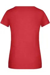 Ženska majica 8007 carmine-red-melange S-3