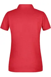Ženska polo majica  8009 carmine-red-melange M-3