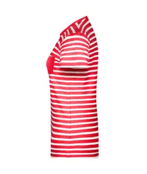 Ženska prugasta majica 8027 red/white M-1