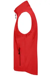 Muški sofshell prsluk JN1022 red S-1