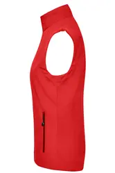 Ženski softshell prsluk JN1023 red S-1