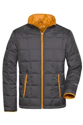 Muška jakna JN1035 carbon/orange M-0