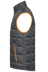 Muški prsluk JN1037 carbon/orange L-1