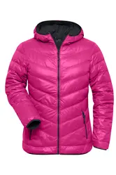 Ženska pernata jakna JN1059 magenta/graphite XL-0