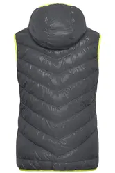 Ženski pernati prsluk JN1061 carbon/acid-yellow S-3