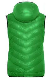 Ženski pernati prsluk JN1061 green/carbon S-3 Ženski pernati prsluk JN1061 green/carbon S-3
