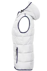 Ženski prsluk JN1075 white/navy S-1