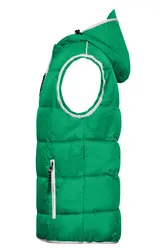 Muški prsluk JN1076 irish-green/white S-5