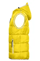 Muški prsluk JN1076 sun-yellow/white S-5