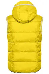 Muški prsluk JN1076 sun-yellow/white S-7