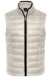 Muški pernati prsluk JN1080 off-white/black M-0