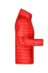 Ženska pernata jakna JN1081 red/black M-2