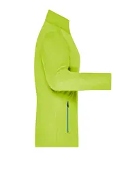 Ženska softshell jakna JN1125 bright-yellow/bright-blue S-2