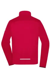 Muška softshell jakna JN1126 light-red/black S-7