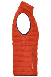 Ženski pernati prsluk JN1137 burnt-orange/silver S-3 Ženski pernati prsluk JN1137 burnt-orange/silver S-3