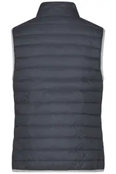 Ženski pernati prsluk JN1137 graphite/silver S-3