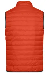 Muški pernati prsluk JN1138 burnt-orange/silver S-4