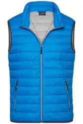 Muški pernati prsluk JN1138 cobalt/silver S-1