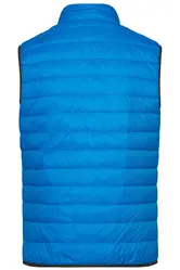 Muški pernati prsluk JN1138 cobalt/silver S-4