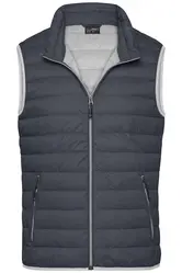 Muški pernati prsluk JN1138 graphite/silver S-1