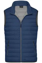 Muški pernati prsluk JN1138 indigo-blue/silver S-1