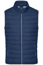 Muški pernati prsluk JN1138 indigo-blue/silver L-0