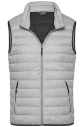 Muški pernati prsluk JN1138 silver-melange/graphite S-1