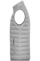 Muški pernati prsluk JN1138 silver-melange/graphite S-2