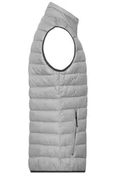 Muški pernati prsluk JN1138 silver-melange/graphite S-3