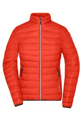Ženska pernata jakna JN1139 burnt-orange/silver M-0