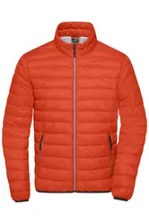 Muška pernata jakna JN1140 burnt-orange/silver M-0