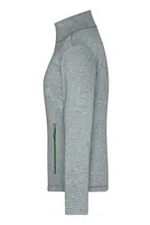 Ženska softshell jakna JN1147 dark-melange/green XS-1