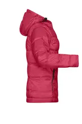 Ženska pernata jakna JN1151 red/black S-2