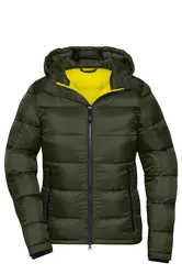 Ženska jakna JN1167 deep-forest/yellow XS-4