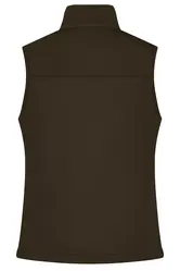 Ženski softshell prsluk JN1169 brown XS-3